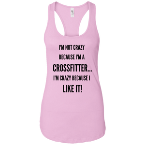 Crazy Crossfitter Racerback Tank