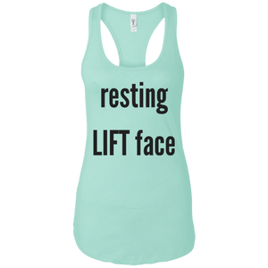 Resting Lift Face Tank