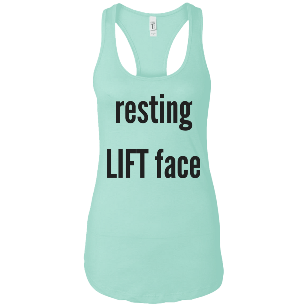 Resting Lift Face Tank