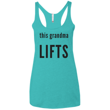 This Grandma Lifts Triblend Racerback Tank