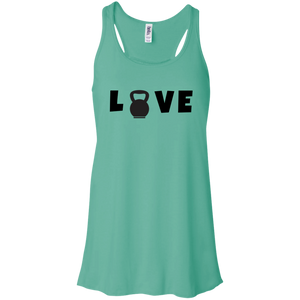 Kettlebell LOVE Flowy Racerback Tank