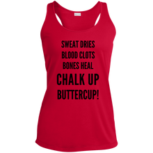 Chalk Up Buttercup Racerback Performance Tank