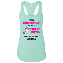 Unicorn Entrepreneur Racerback Tank