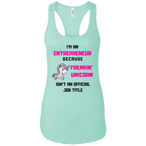 Unicorn Entrepreneur Racerback Tank