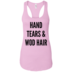 Hand Tears & WOD Hair Tank