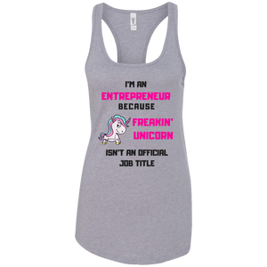 Unicorn Entrepreneur Racerback Tank