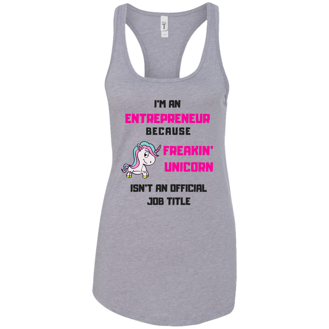 Unicorn Entrepreneur Racerback Tank