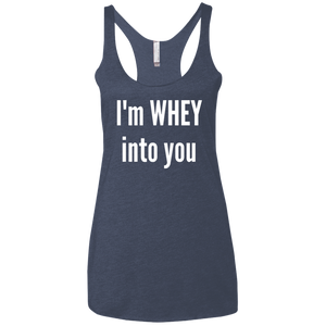 Whey into You Triblend Racerback Tank