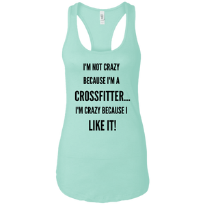 Crazy Crossfitter Racerback Tank