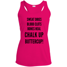 Chalk Up Buttercup Racerback Performance Tank