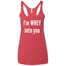 Whey into You Triblend Racerback Tank