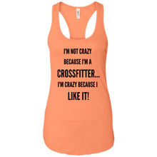 Crazy Crossfitter Racerback Tank