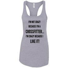 Crazy Crossfitter Racerback Tank