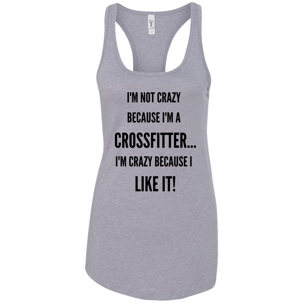 Crazy Crossfitter Racerback Tank