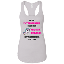 Unicorn Entrepreneur Racerback Tank