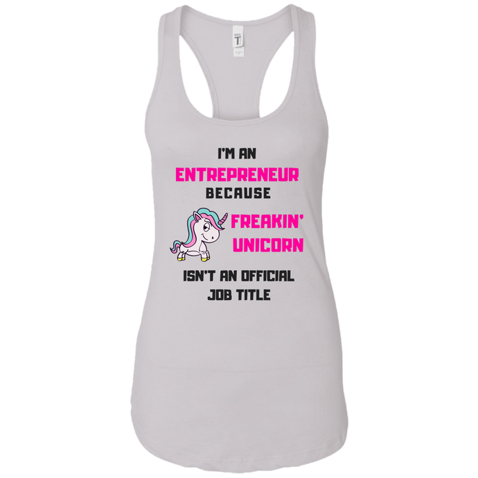 Unicorn Entrepreneur Racerback Tank