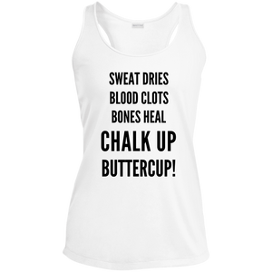 Chalk Up Buttercup Racerback Performance Tank