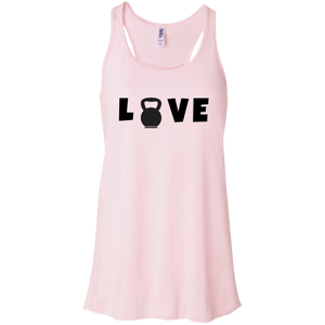 Kettlebell LOVE Flowy Racerback Tank