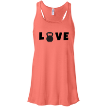 Kettlebell LOVE Flowy Racerback Tank