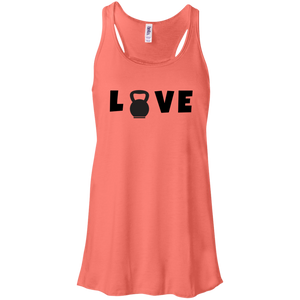 Kettlebell LOVE Flowy Racerback Tank