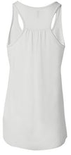 Flowy Racerback Tank rear view | Sweat Angels Gear